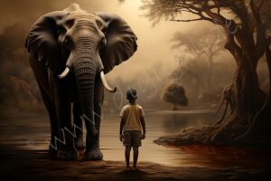 afrika elefant elephant africa wild wilderness savanne tier animal wasserloch