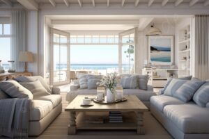 My dream house by the sea - living room