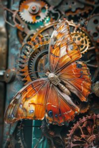 steampunk, mechanisch, mechanical, technik, technic, roboter, robots, schraube, rad, wheel, dampf, steam, ki, insekt, insekten, steampunk ,libelle, ki, schmetterling, maschine, roboter, mechanik, symbiose, vintage, futuristisch, retro, insects, dragonfly, bug, beetle, butterfly,