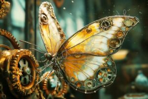 steampunk, mechanisch, mechanical, technik, technic, roboter, robots, schraube, rad, wheel, dampf, steam, ki, insekt, insekten, steampunk ,libelle, ki, schmetterling, maschine, roboter, mechanik, symbiose, vintage, futuristisch, retro, insects, dragonfly, bug, beetle, butterfly,